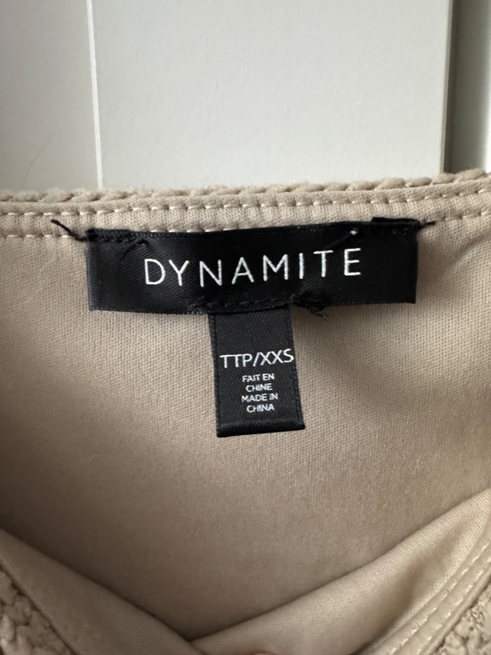 Dynamite Textured Crop Top - Picture 7 of 7